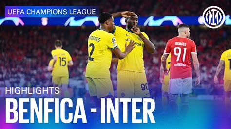 Benfica-Inter highlights